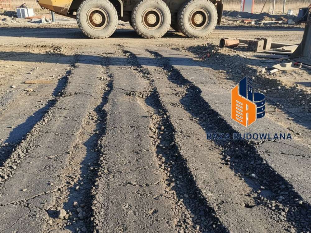 Analiza laboratoryjna próbek nawierzchni drogowej pod kątem odporności na koleinowanie asfaltu.