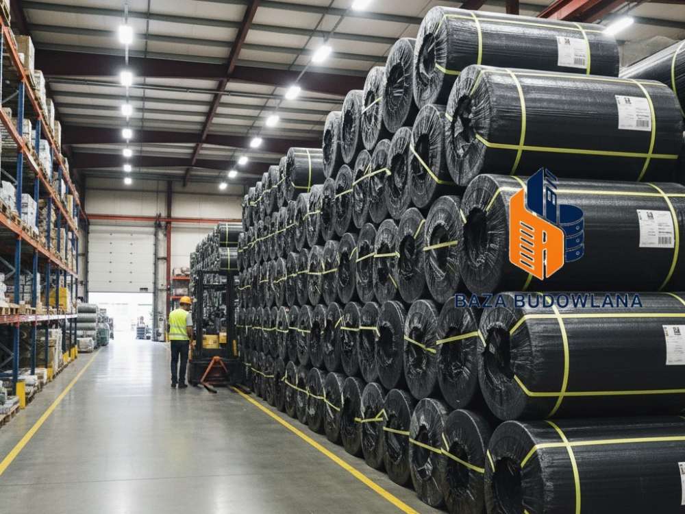 Mata bentonitowa ActiTex typu GCL do hydroizolacji fundamentów i części podziemnych.