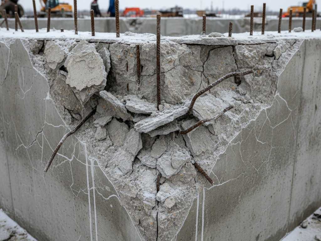 Mrozowe uszkodzenia betonu