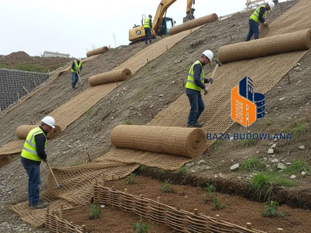 Case Study: Skuteczna stabilizacja zbocza o dużym nachyleniu przy użyciu biowłóknin
