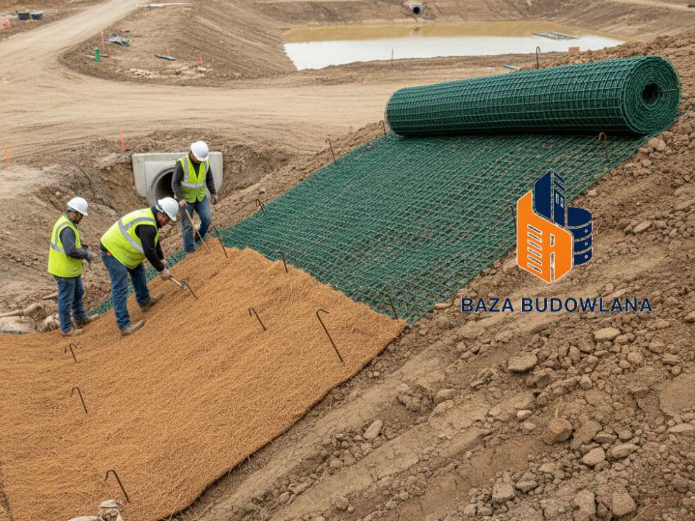 Skuteczne umocnienie terenu: Wszystko, co musisz wiedzieć o siatkach przeciwerozyjnych i matach