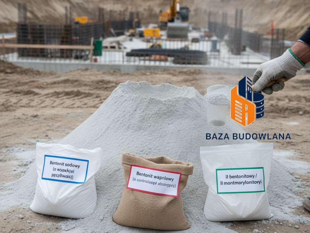 bentonit w workach, na paletach, w duzej hurtowni