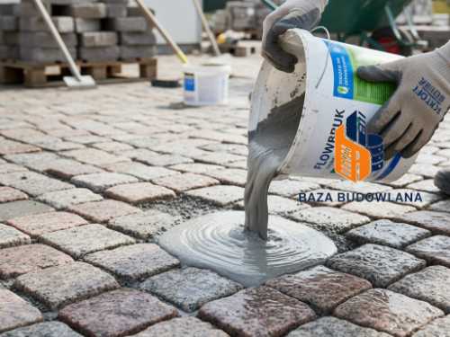 FLOWBRUK - Szybkowiążąca mineralna fuga do kostki brukowej i granitu