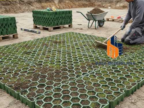 Kratka parkingowo-trawnikowa