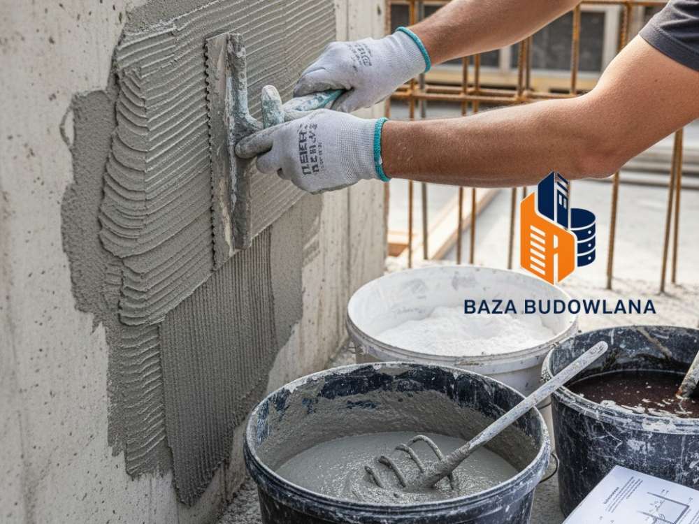 Elastyczna, dwuskładnikowa zaprawa MAXSEAL FLEX do hydroizolacji powierzchni betonowych.