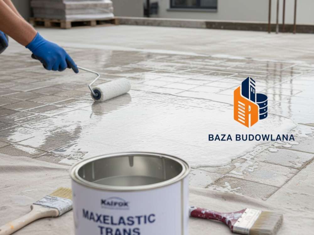 Płynna membrana poliuretanowa MAXELASTIC TRANS – uszczelnienie balkonu i tarasu bez zrywania płytek.