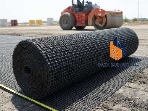 Siatka szklana do asfaltu