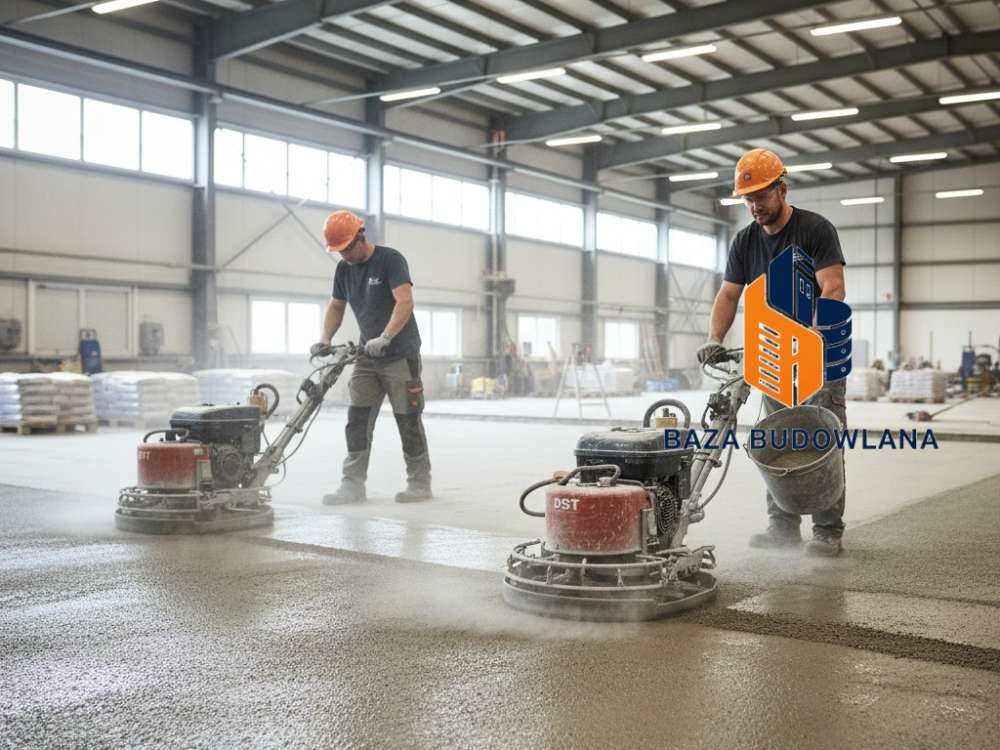 Posypka do zacierania betonu