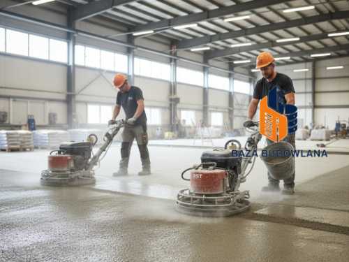 Posypka do zacierania betonu