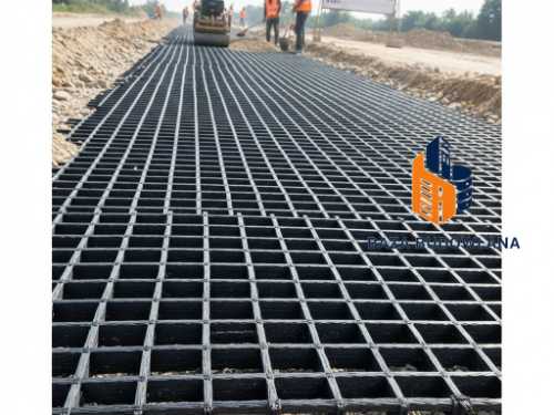 Geosiatka o sztywnych węzłach