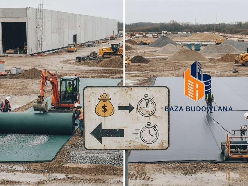 Mata bentonitowa vs Geomembrana HDPE: Porównanie kosztów i szybkości montażu na dużych obiektach.
