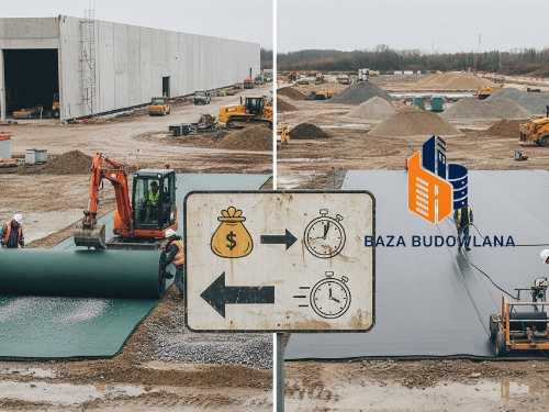 Mata bentonitowa vs Geomembrana HDPE: Porównanie kosztów i szybkości montażu na dużych obiektach.