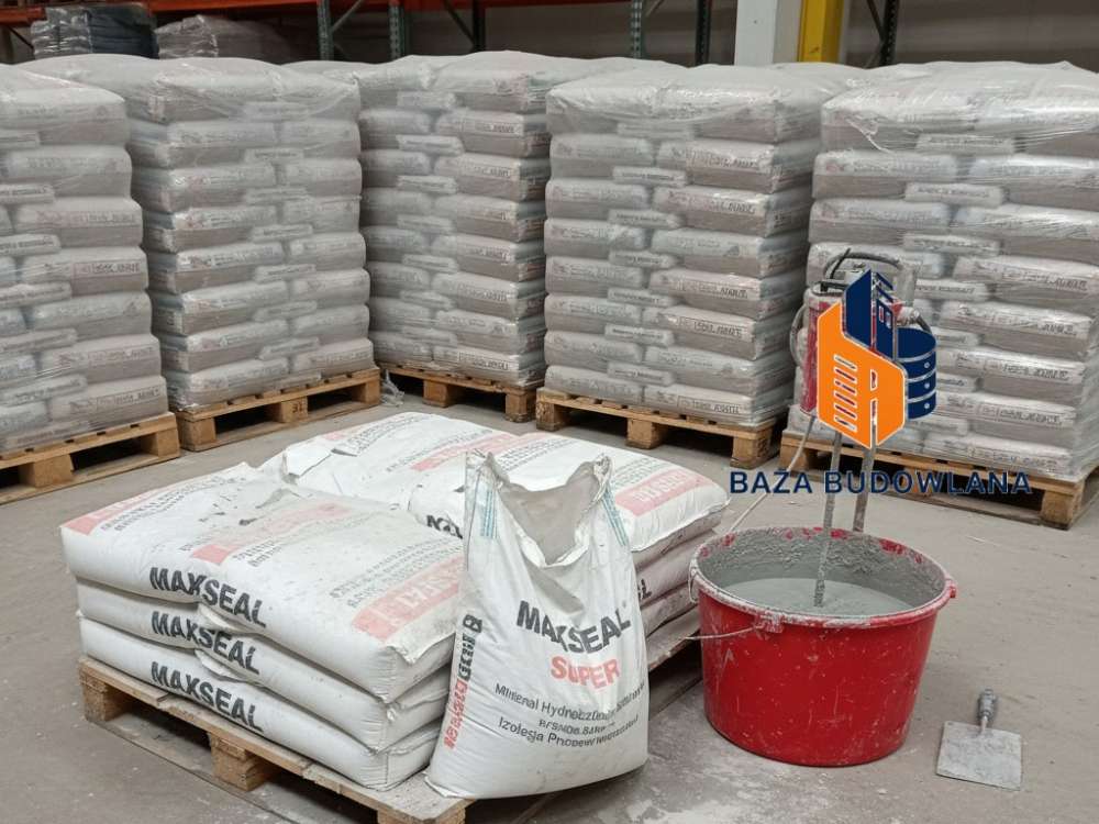 Mineralna mikrozaprawa uszczelniająca Maxseal Super jako skuteczny szlam izolacyjny.