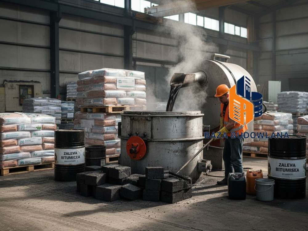 Zalewa bitumiczna na gorąco do trwałego wypełniania szczelin i dylatacji w nawierzchniach.