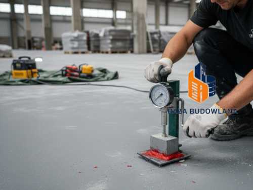 Badanie PULL OFF posadzki