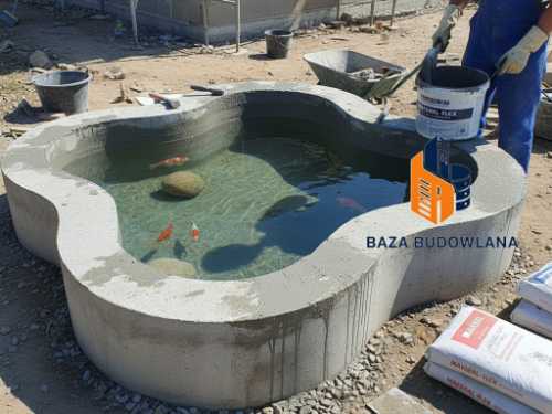 Betonowe oczko wodne