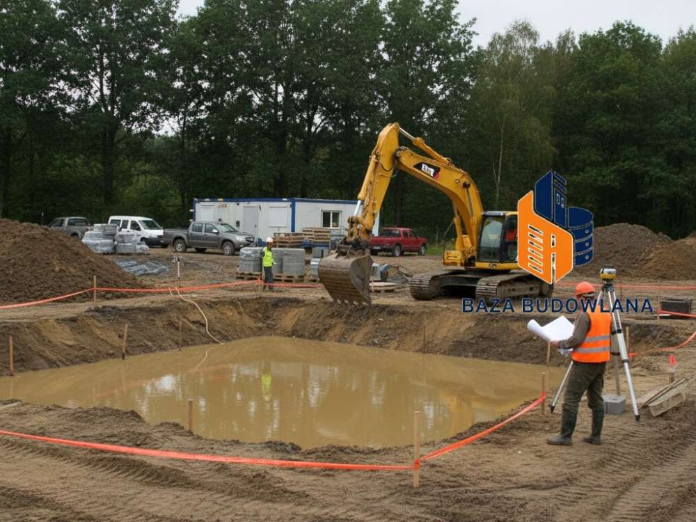 Budowa stawu rybnego zgodnie z aktualnymi przepisami prawa wodnego i zezwoleniami w 2024 roku.