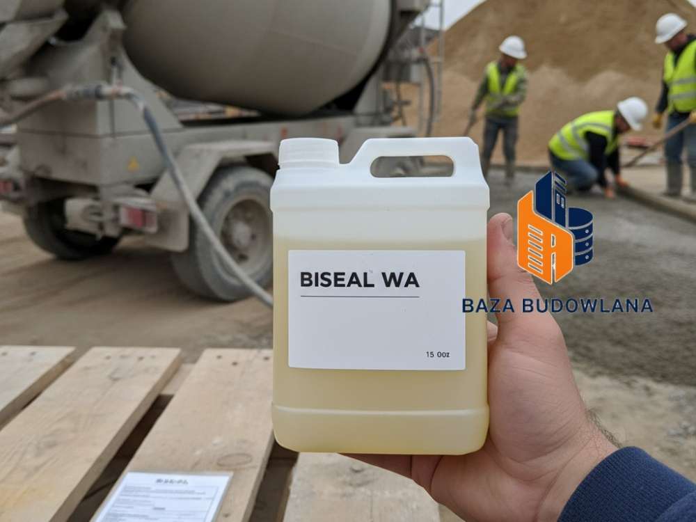 Dodatek uszczelniający do betonu BISEAL WA zapewniający uszczelnianie integralne konstrukcji.