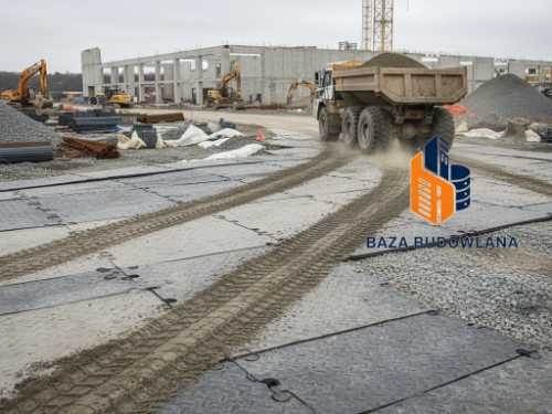 Drogi tymczasowe i dojazdowe dla ciężkich pojazdów o wysokim tonażu