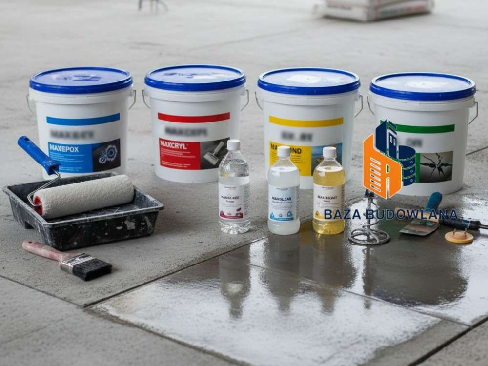 Grunt do posadzek betonowych poprawiający przyczepność i trwałość impregnatu do betonu.