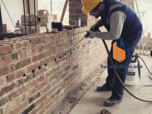 Naprawa izolacji poziomej - iniekcja krystaliczna - przepona pozioma