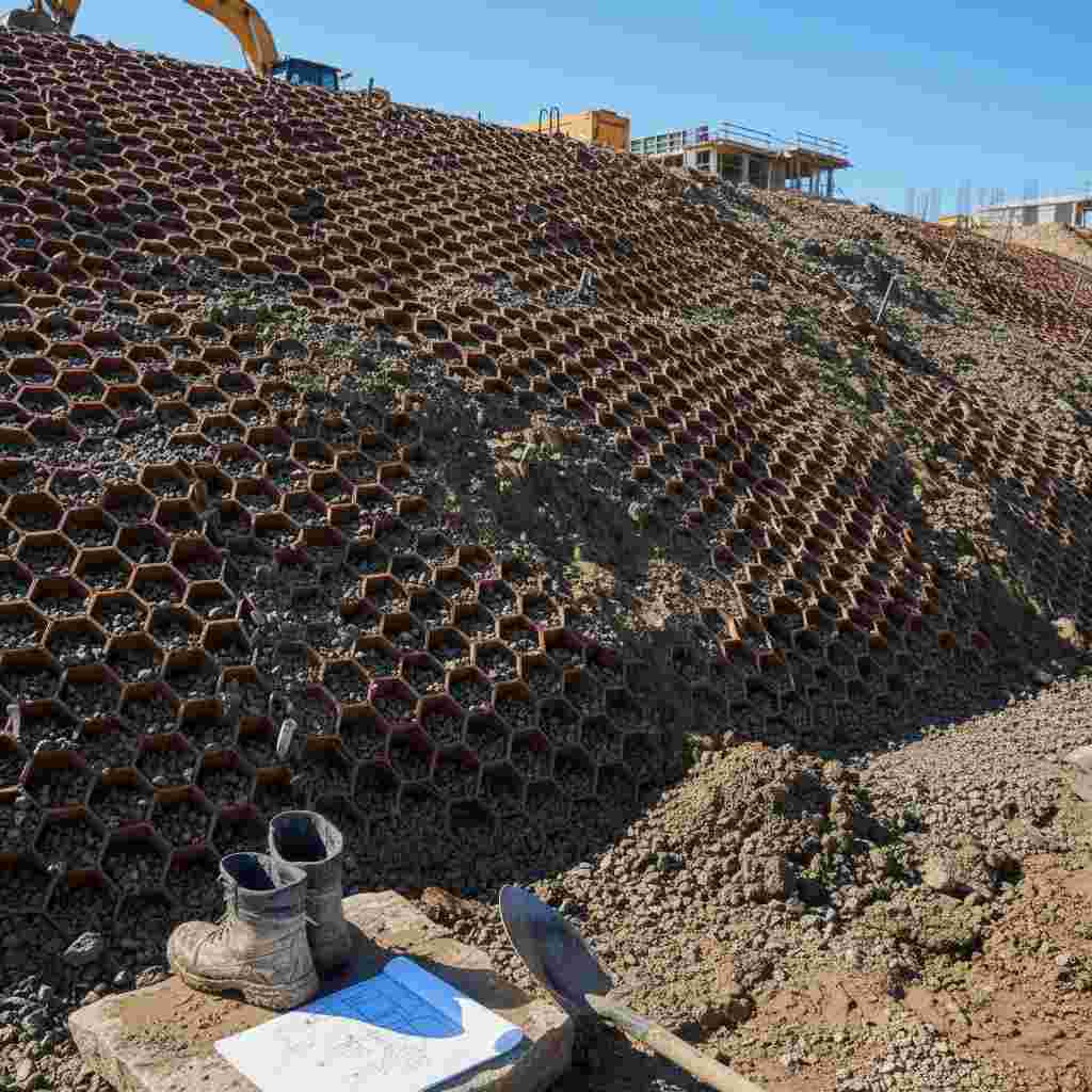 Geokrata komórkowa na skarpie – co zrobić, gdy ziemia i tak spływa?