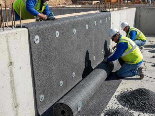 Bentonitowa izolacja fundamentów - maty bentonitowe