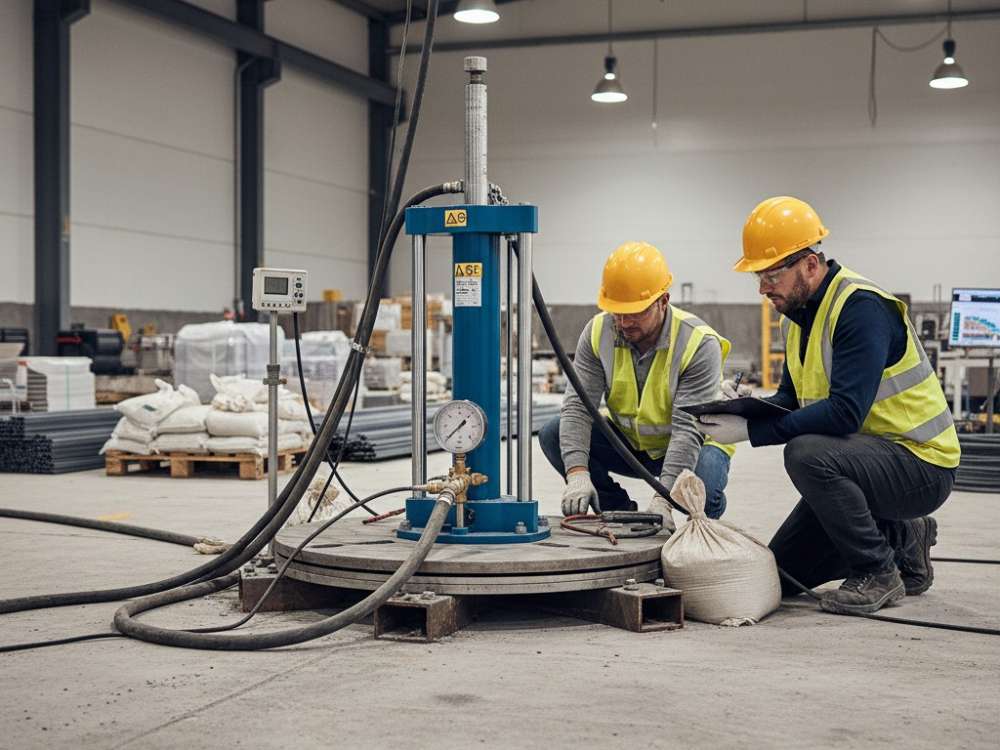 Badanie nośności posadzki