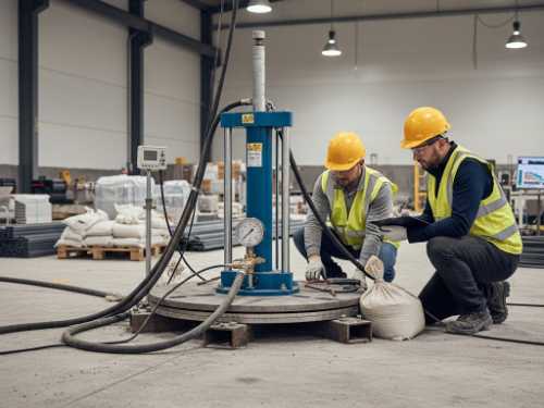 Badanie nośności posadzki