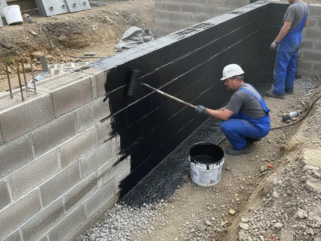 Hydroizolacja ściany fundamentowej