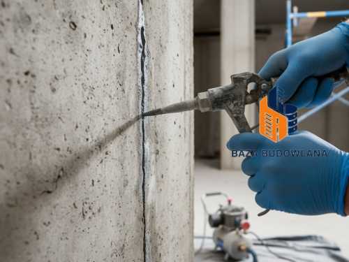 Naprawa rys w betonie