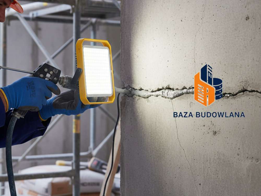 Naprawa rys i szczelin w betonie