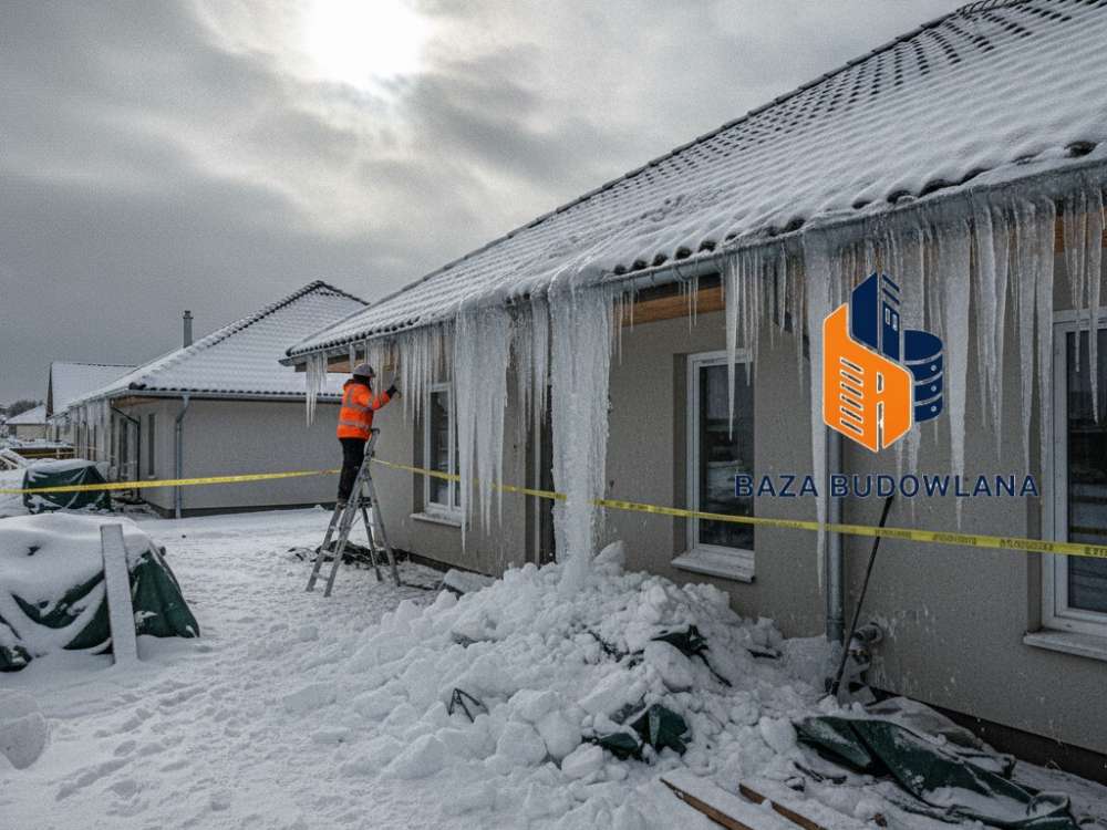 Odladzanie rynien i dachów