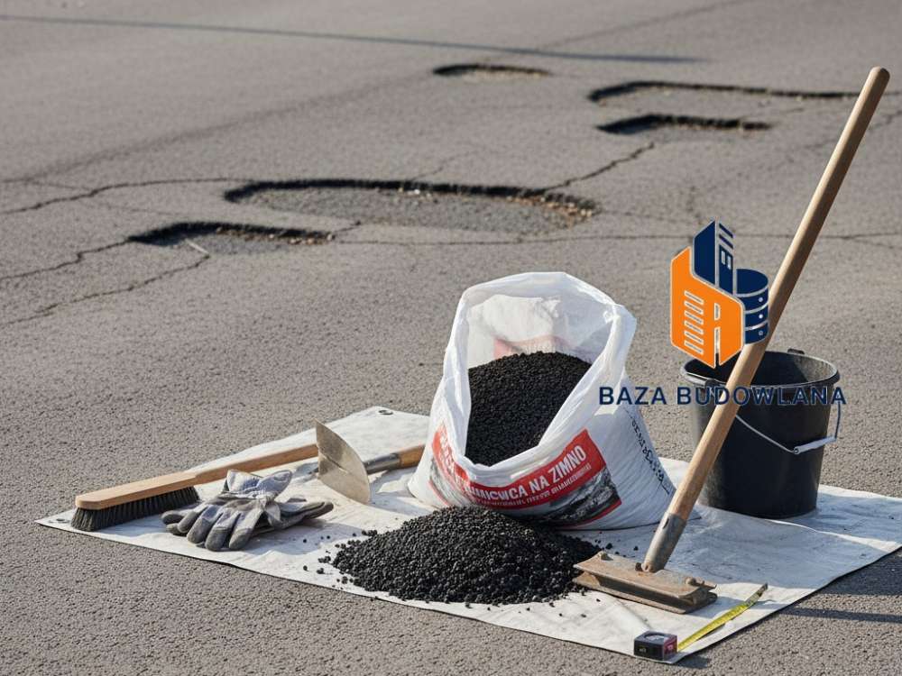 Masa bitumiczna na zimno – ekspresowa metoda na ubytki w nawierzchni bez ciężkiego sprzętu