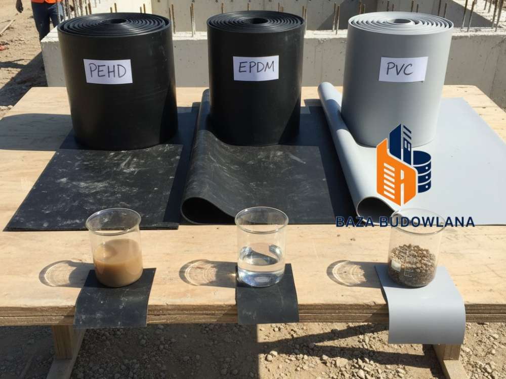 PEHD vs EPDM i PVC – który materiał najlepiej sprawdzi się w Twoim zbiorniku wodnym?