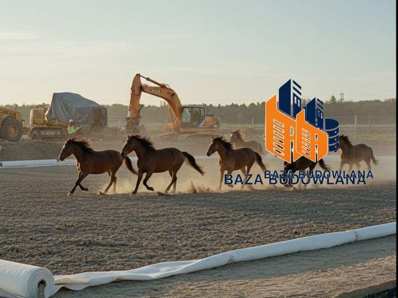Budowa ujeżdżalni krok po kroku: Jak prawidłowo ułożyć warstwy separacyjne?