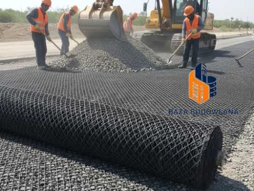 Siatki i geosiatki drogowe