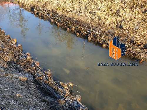 Umocnienie faszynowe brzegu rzeki i skarpy stawu