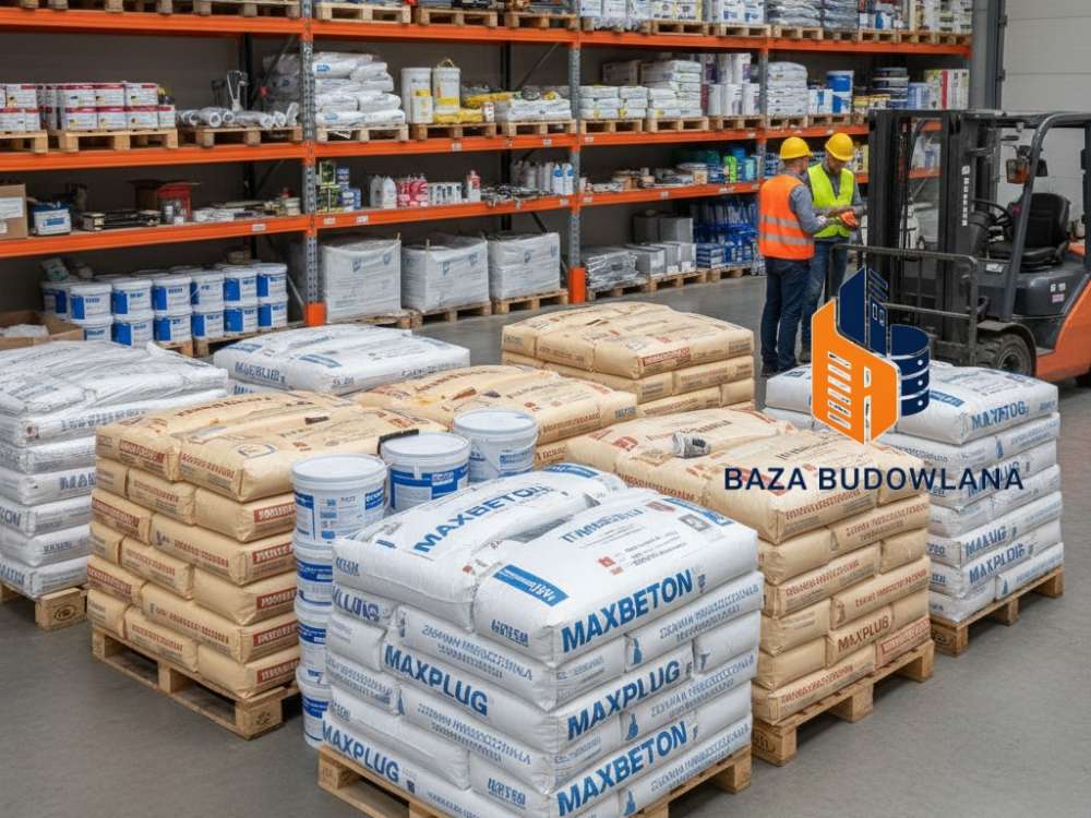 Tamowanie aktywnego wycieku wody w betonie szybkowiążącą zaprawą wodoszczelną.