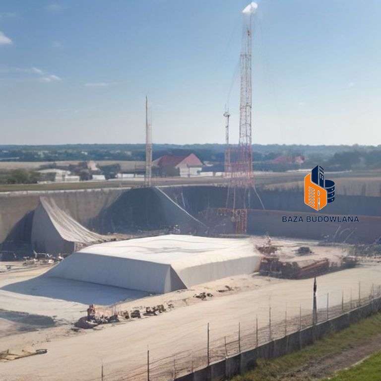 Specjalistyczne zgrzewanie geomembrany PEHD i PCV na budowie obiektów hydrotechnicznych.