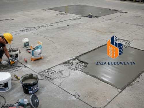 Naprawa posadzki betonowej
