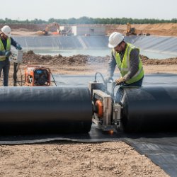 Zgrzewanie geomembrany PEHD