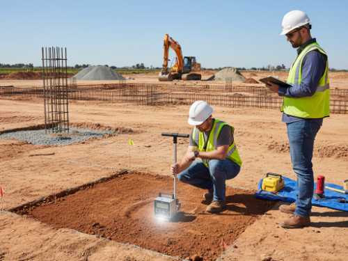 Badanie zagęszczenia gruntu