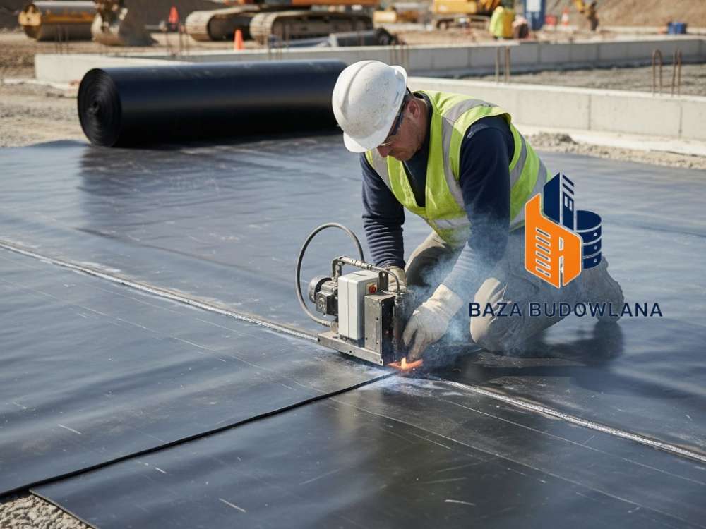 Zgrzewanie geomembrany