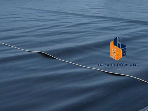 Zgrzewanie klinowe geomembrany PEHD zapewniające pełną szczelność i trwałość przemysłowej izolacji wodnej.