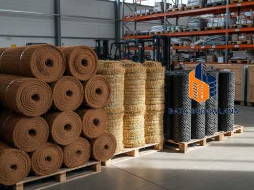 Maty przeciwerozyjne: kokosowe, słomiane i syntetyczne