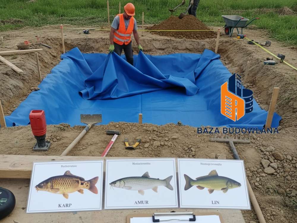 Metody hodowli ryb w małym stawie – karp, amur i lin w przydomowym zbiorniku wodnym.