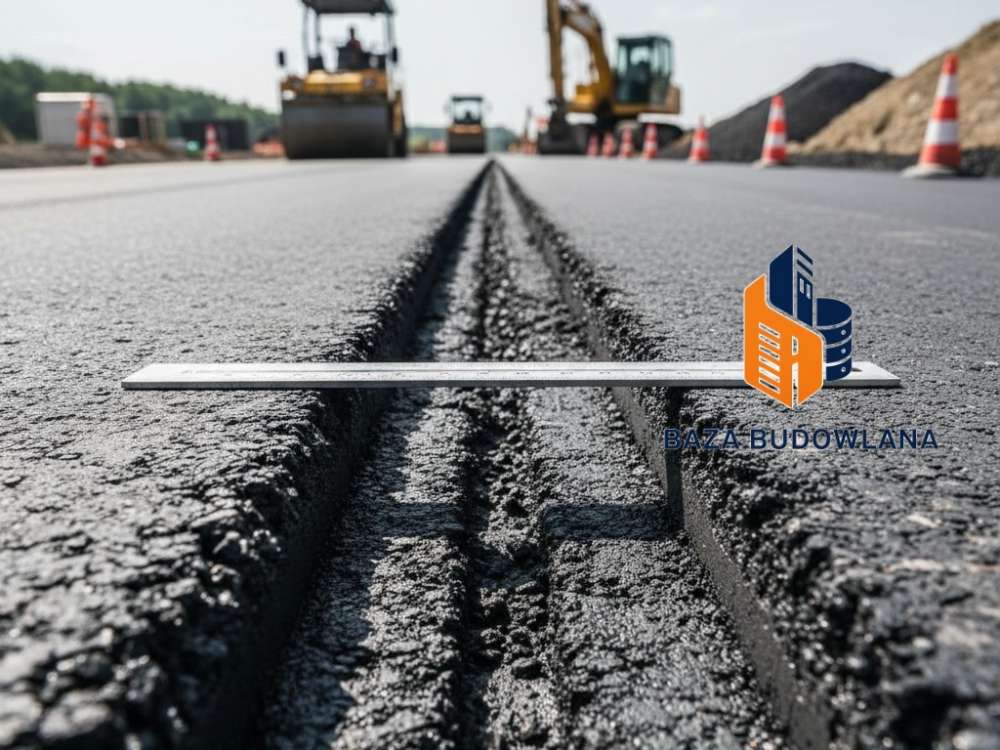 Badanie koleinowania asfaltu w laboratorium sprawdzające odporność mieszanki na odkształcenia trwałe.