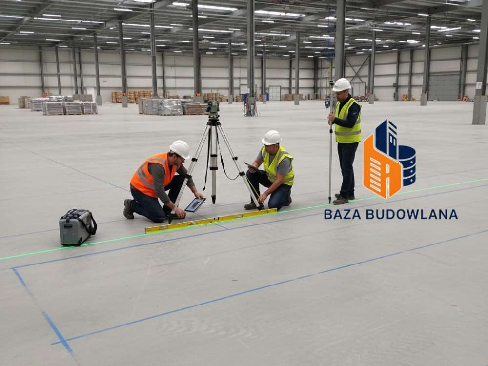 Audyt płaskości i pomiar równości posadzki VNA zgodnie z wytycznymi VDMA oraz DIN 15185.