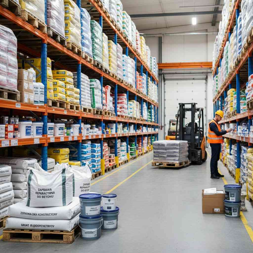 Materiały naprawcze do betonu i żelbetu